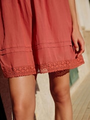 Pink Sleeveless Mini Dress - Image 7 of 7