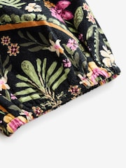 Negro/rosa - Off Shoulder Summer 100% Cotton Playsuit - Imagen 8 de 8