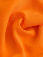 Orange Midi Slip Summer Dress - Image 9 of 9
