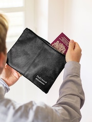 Personalised Nuhide Travel Pouch by Jonny's Sister - Image 2 of 2