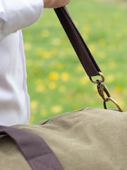 Personalised Canvas 100% Cotton Holdall by Jonnys Sister - Image 2 of 3