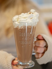 Natural Personalised Christmas Hot Chocolate Glass by Jonnys Sister - Image 4 of 5