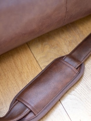 Jonnys Sister Personalised Nuhide Travel Holdall with Strap - Image 4 of 5