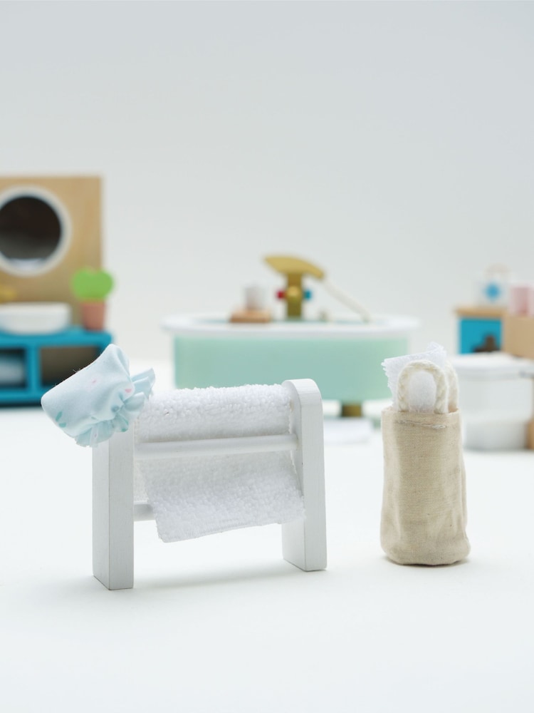 Le Toy Van Wooden Dolls House Bathroom Furniture - Image 6 of 6
