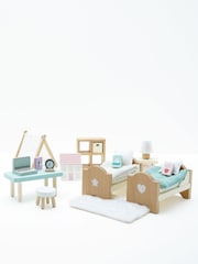 Le Toy Van Wooden Dolls House Childs Bedroom - Image 5 of 6