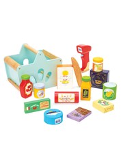 Le Toy Van Groceries Set and Scanner - Image 1 of 4