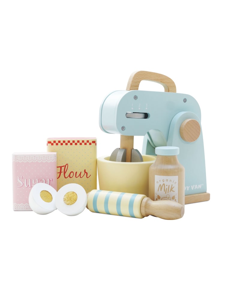 Le Toy Van Bakers Mixer Set and Accessories - Image 1 of 4 Le Toy Van Bakers Mixer Set and Accessories - Image 1 of 4