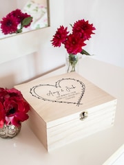 Personalised Wooden Memory Box by Jonnys Sister - Image 3 of 4