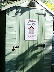 Personalised White Shed Sign by Jonnys Sister - Image 3 of 4