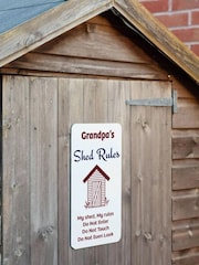 Personalised White Shed Sign by Jonnys Sister - Image 4 of 4