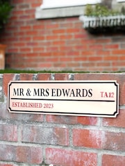 Personalised Couple’s Street Sign by Jonnys Sister - Image 3 of 4