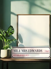 Personalised Couple’s Street Sign by Jonnys Sister - Image 4 of 4