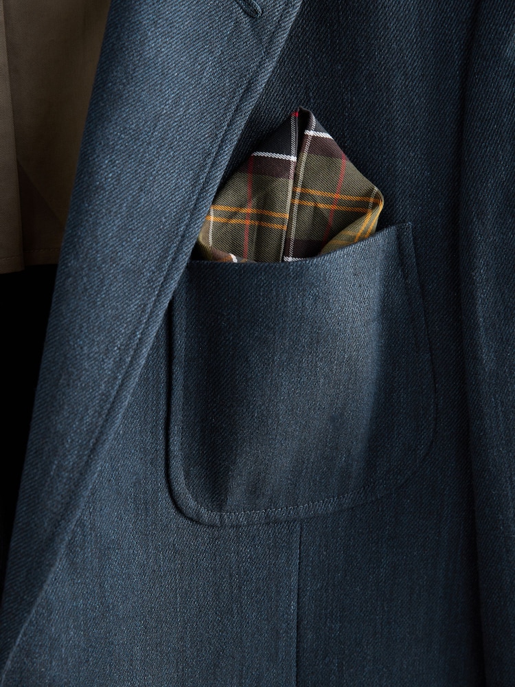 Barbour® Denim Slim Fit Suit Jacket - Image 11 of 11