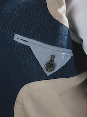 Barbour® Denim Slim Fit Suit Jacket - Image 6 of 11