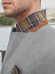 Barbour® Grey Slim Fit Texture Suit Jacket - Image 7 of 8