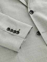 Barbour® Grey Slim Fit Wool Suit Jacket - Image 10 of 11
