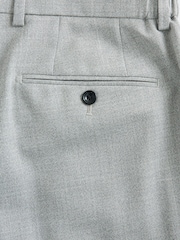 Barbour® Grey Slim Fit Wool Suit Trousers - Image 5 of 5