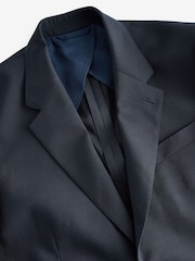 Barbour® Navy Slim Fit Wool Suit Jacket - Image 7 of 10