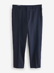Barbour® Navy Slim Fit Wool Suit Trousers - Image 6 of 9