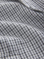 Barbour® Grey Gingham Pattern Slim Fit Suit Jacket - Image 11 of 18