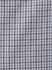 Barbour® Grey Slim Fit Gingham Pattern Suit Trousers - Image 7 of 9