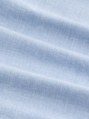 Barbour® Blue Long Sleeve Blend Shirt - Image 8 of 9