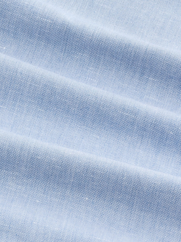 Barbour® Blue Long Sleeve Blend Shirt - Image 8 of 9