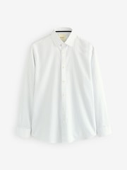 Barbour® Black/White Stripe 100% Cotton Long Sleeve Shirt - Image 7 of 9