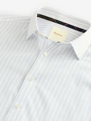 Barbour® Black/White Stripe 100% Cotton Long Sleeve Shirt - Image 9 of 9
