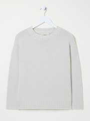 FatFace Elia Stone Laundered Knitted Jumper - Image 10 of 10