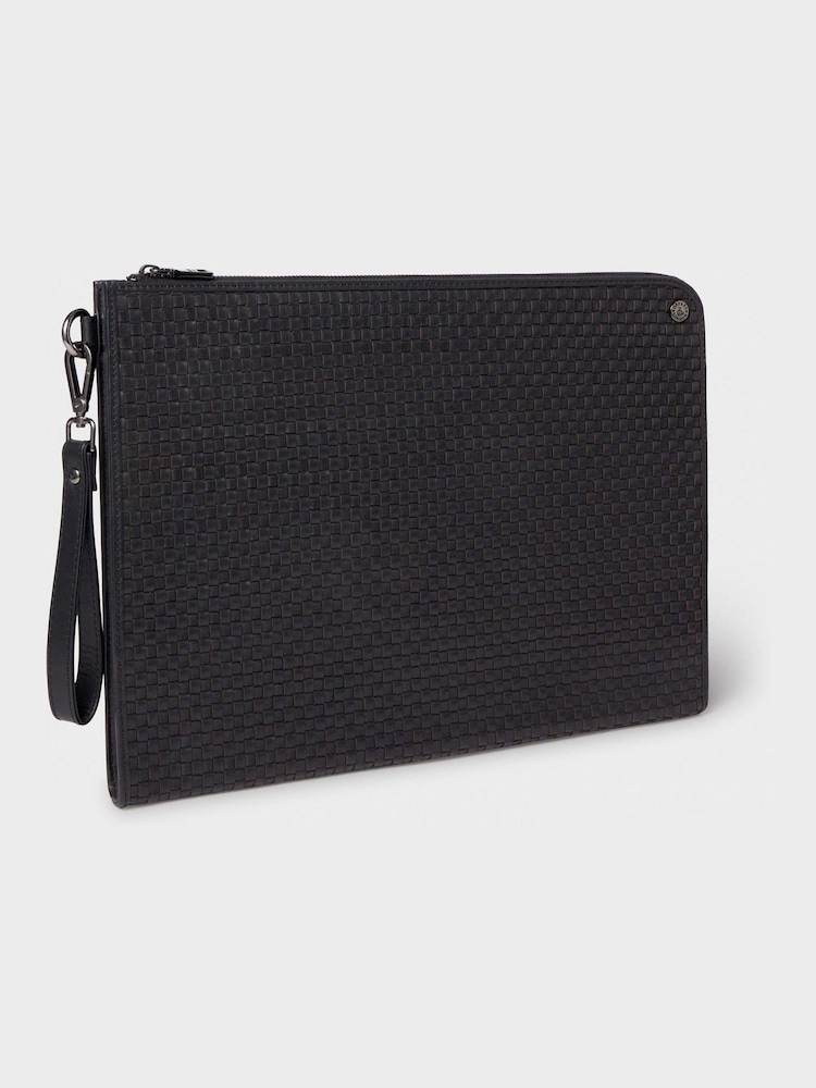 Noir - Osprey London Large Woven Folio - Image 3 of 6