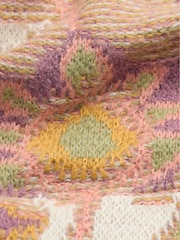 FatFace Natural Wilding Knitted Pattern Jumper - Image 5 of 5