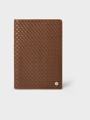 OSPREY LONDON Large The Woven Brown Notebook - Image 2 of 5