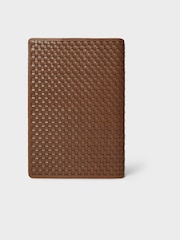OSPREY LONDON Large The Woven Brown Notebook - Image 4 of 5