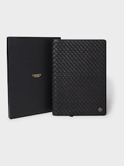 OSPREY LONDON Large The Woven Black Notebook - Image 1 of 5