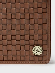 OSPREY LONDON Medium Brown The Woven Notebook - Image 5 of 5