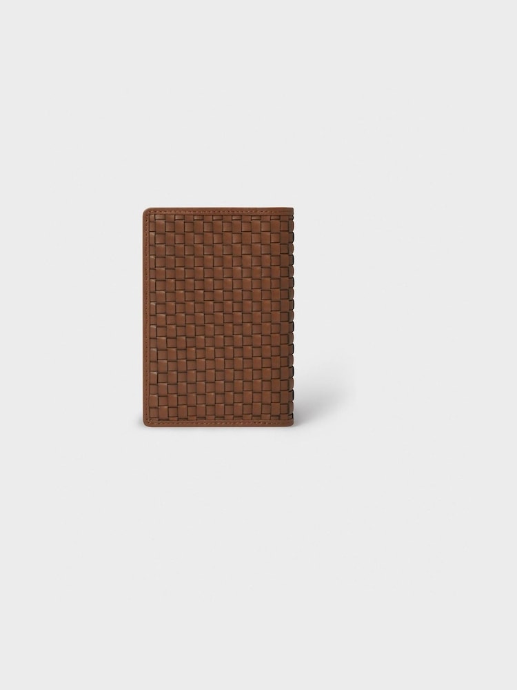 Brun - Petit carnet de notes tissé Osprey London - Image 4 of 5