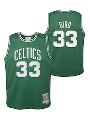 Fanatics Youth Green NBA Boston Celtics Road Hardwood Larry Bird Classics Jersey 1985-1986 - Image 1 of 3