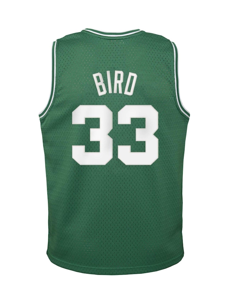 Fanatics Youth Green NBA Boston Celtics Road Hardwood Larry Bird Classics Jersey 1985-1986 - Image 3 of 3