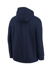 Fanatics Youth Blue MLB New York Yankees Club Fleece Club Stack Hoodie - Image 3 of 3