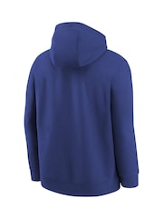 Fanatics Youth Blue MLB Los Angeles Dodgers Club Fleece Club Stack Hoodie - Image 3 of 3