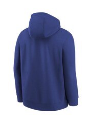 Fanatics Youth Blue MLB Texas Rangers Club Fleece Club Stack Hoodie - Image 2 of 3