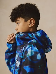 Blue Shower Resistant Cagoule Jacket (3-16yrs) - Image 1 of 11