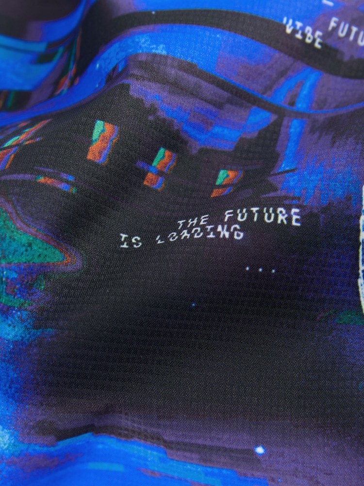 Blue Shower Resistant Cagoule Jacket (3-16yrs) - Image 10 of 11