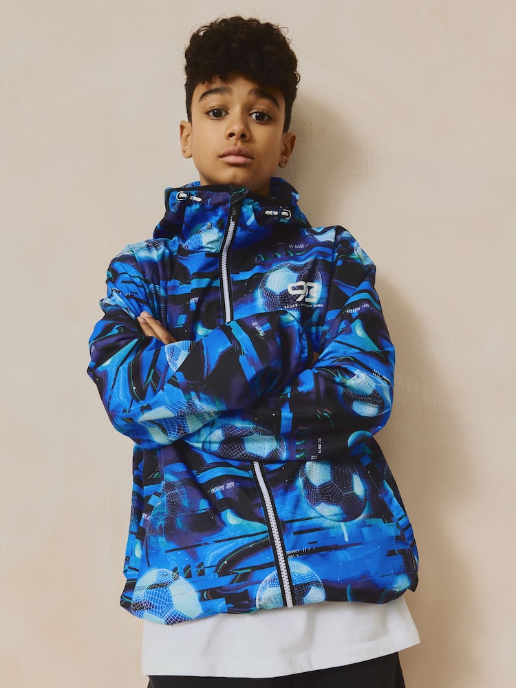 Blue Shower Resistant Cagoule Jacket (3-16yrs) - Image 3 of 11
