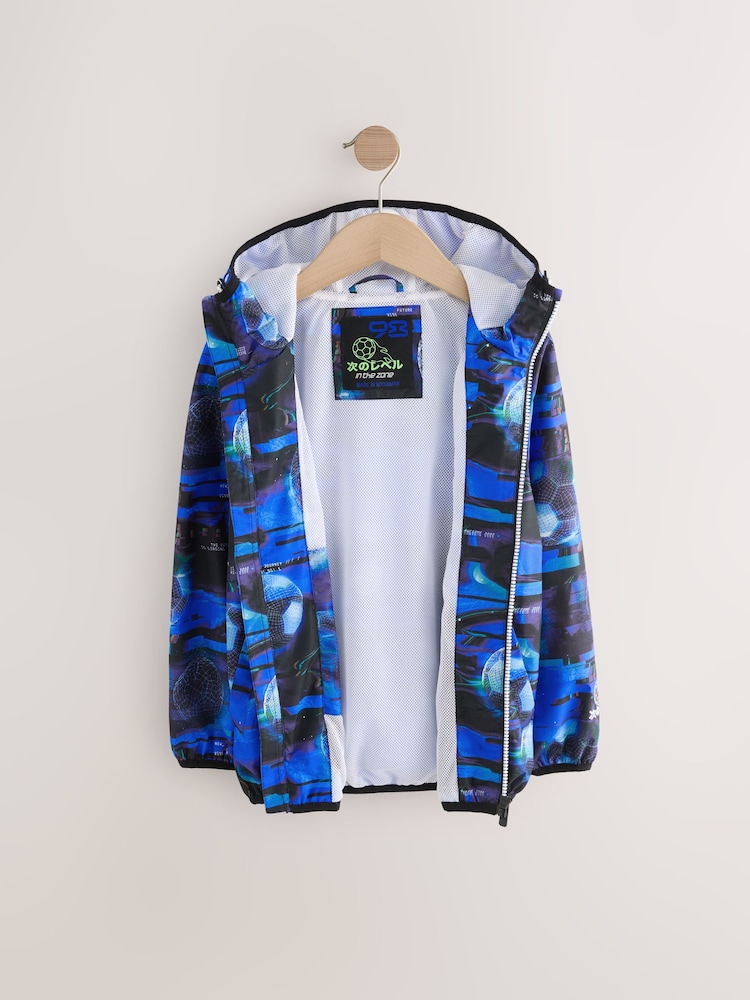 Blue Shower Resistant Cagoule Jacket (3-16yrs) - Image 9 of 11