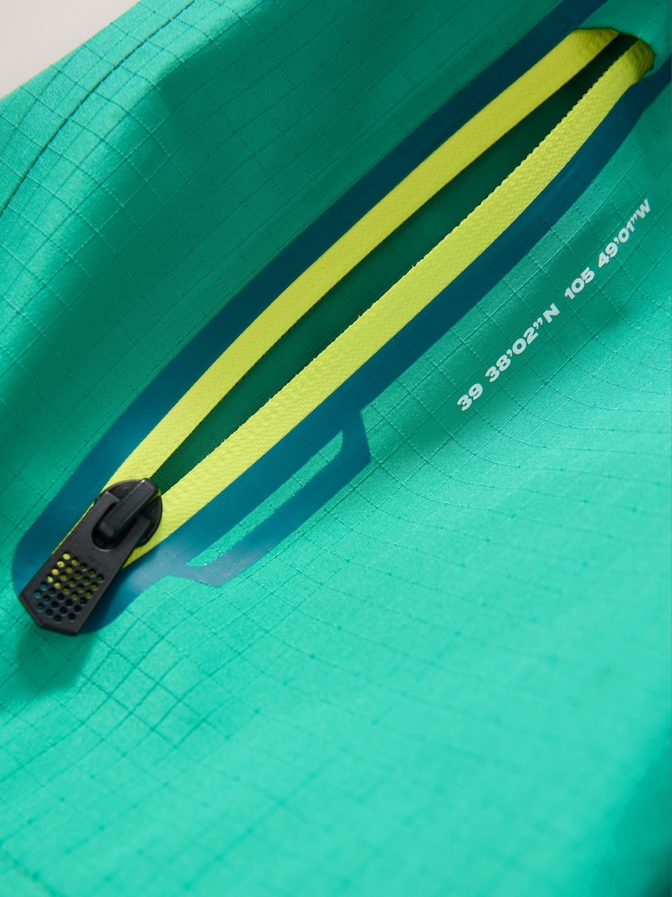 Verde/azul - Waterproof Mesh Hooded Lined Anorak Jacket (3-16yrs) - Imagen 6 de 6 Verde/azul - Waterproof Mesh Hooded Lined Anorak Jacket (3-16yrs) - Imagen 6 de 6