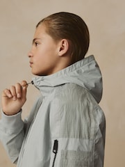 Grey Shower Resistant Utility Jacket (3-16yrs) - Image 1 of 11