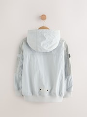 Grey Shower Resistant Utility Jacket (3-16yrs) - Image 8 of 11