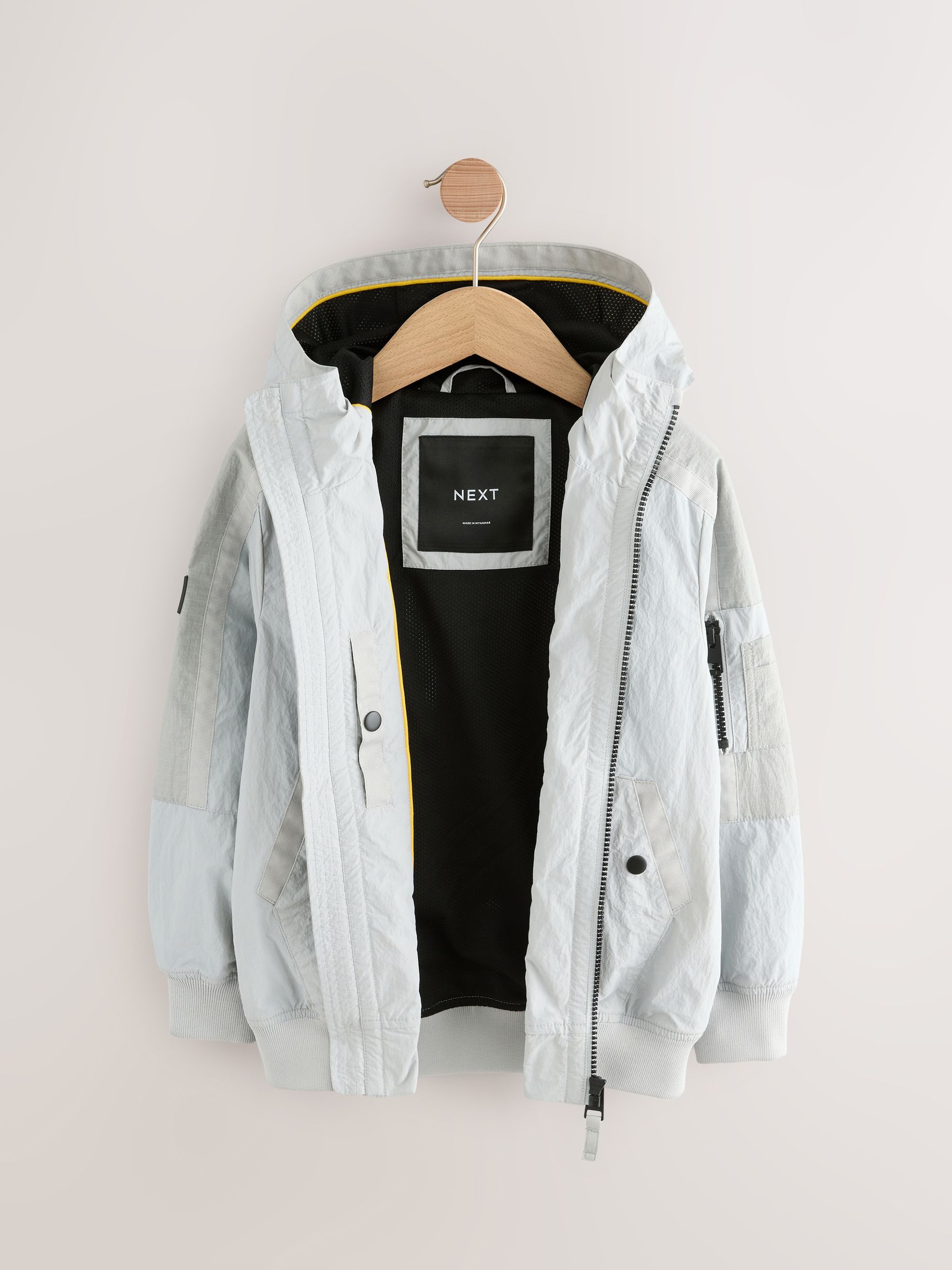 Buy Grey Shower Resistant Utility Jacket (3-16yrs) from Next Romania